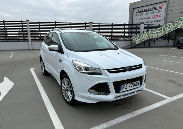 Ford Kuga cena 53500 przebieg: 244000, rok produkcji 2016 z Rzeszów małe 154